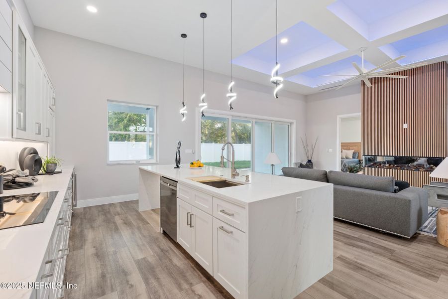 Furnished interior view inside a new home in , Palm Coast (Image 10). Furnished interior view inside a new home in , Palm Coast (Image 10).