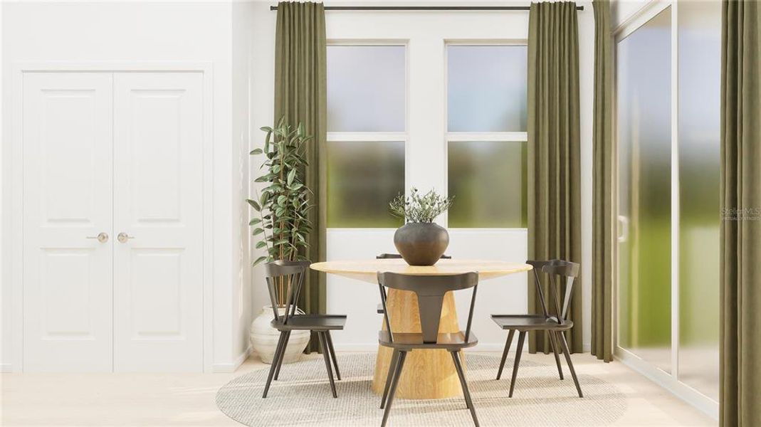 Furnished interior view inside a new home in Bridgewalk, St. Cloud (Image 5).