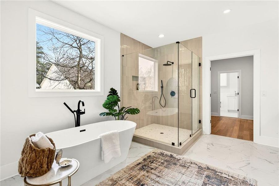 Furnished interior view inside a new home in , Brookhaven (Image 13).