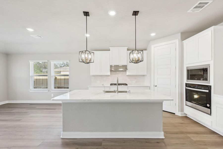 Furnished interior view inside a new home in Landing Meadows - Traditional Series, New Caney (Image 5).