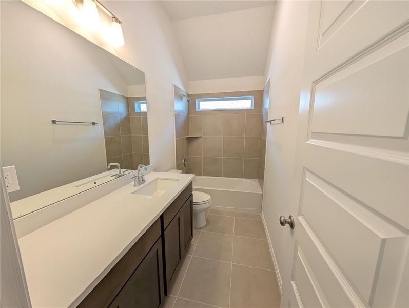 Furnished interior view inside a new home in Southern Pointe, College Station (Image 4).