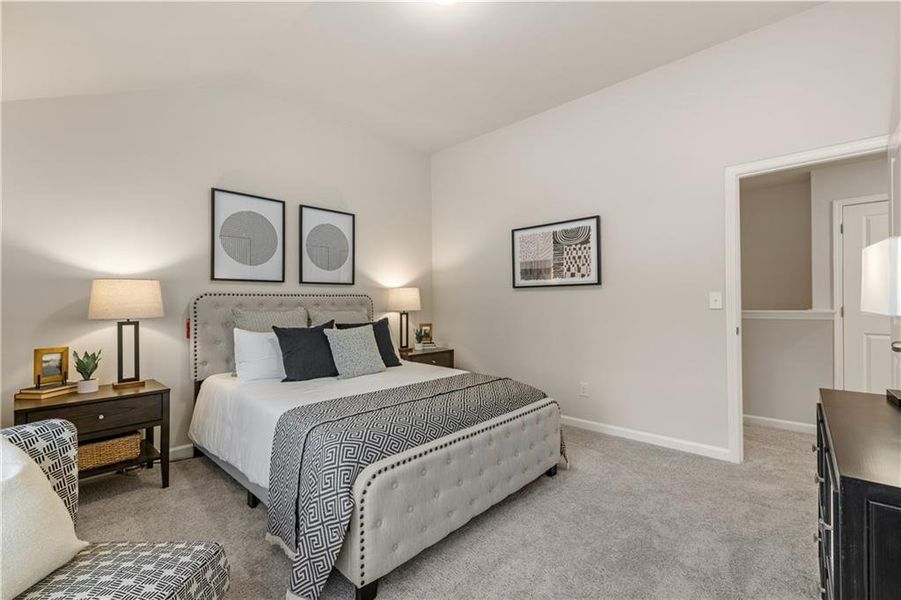 Furnished interior view inside a new home in Broadlands, Atlanta (Image 22). Furnished interior view inside a new home in Broadlands, Atlanta (Image 22).