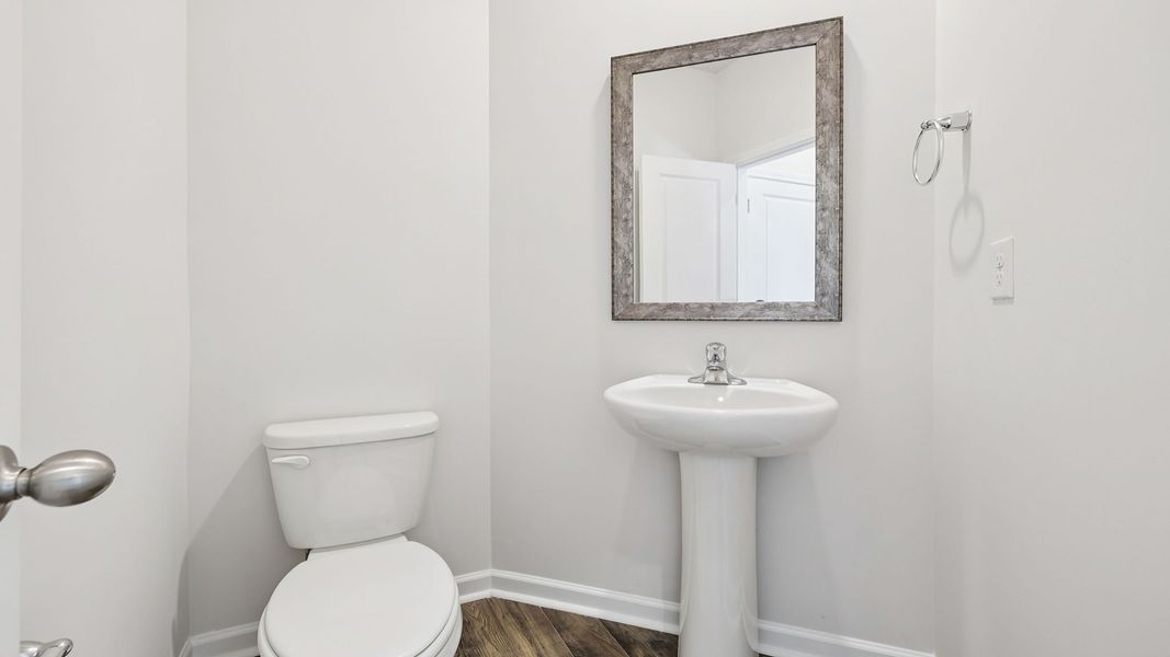 Furnished interior view inside a new home in Tanglewood Townes, Greenville (Image 11).