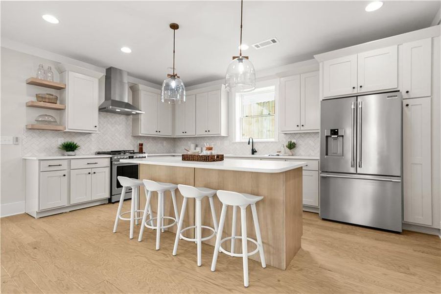 Furnished interior view inside a new home in , Scottdale (Image 10).