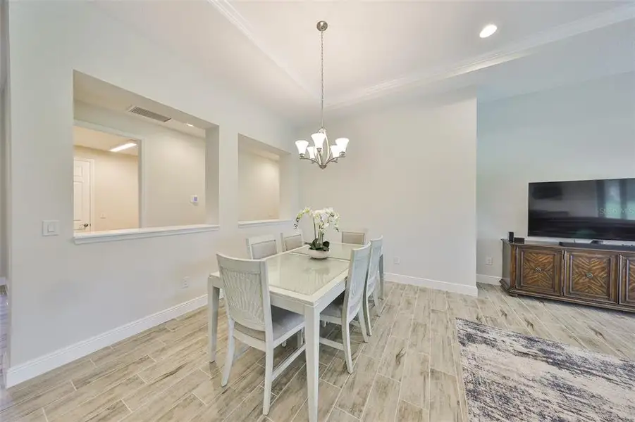 Furnished interior view inside a new home in Triple Creek, Riverview (Image 30).