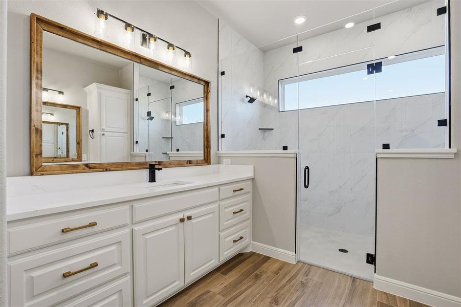 Furnished interior view inside a new home in , Granbury (Image 15). Furnished interior view inside a new home in , Granbury (Image 15).