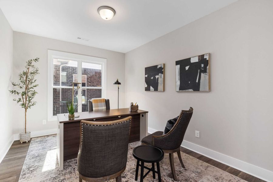 Furnished interior view inside a new home in Westfield Garden Homes, Gallatin (Image 5).