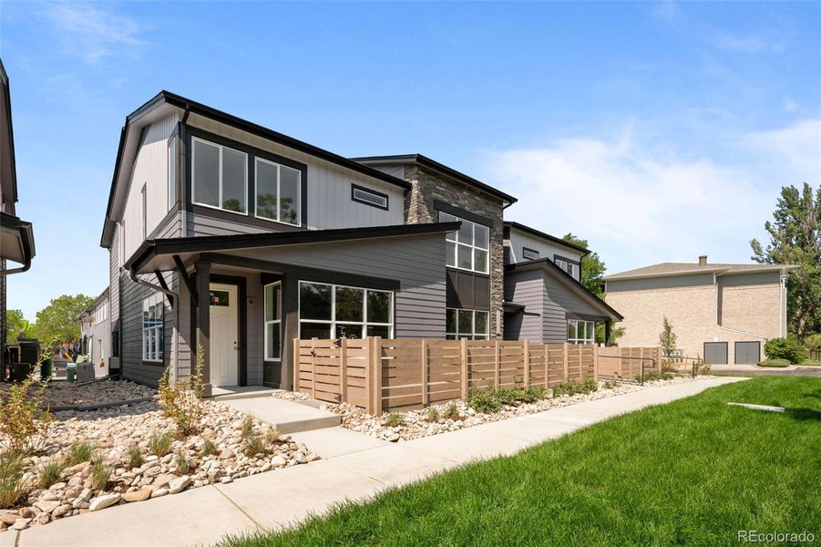 Exterior details and patio area of a home in , Arvada (Image 22). Exterior details and patio area of a home in , Arvada (Image 22).