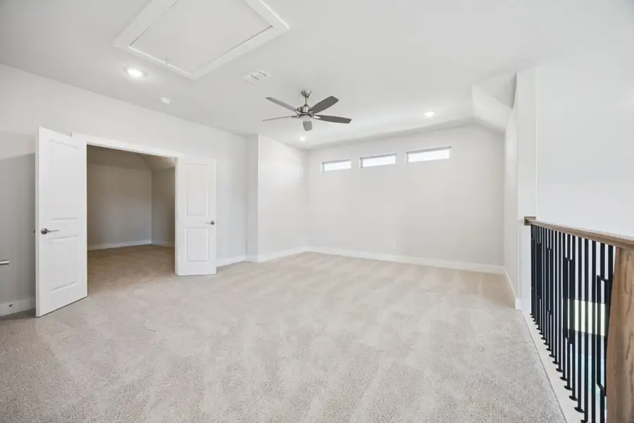 Representative unfurnished interior of a home built from the Kenai by Centre Living Homes in Painted Tree Lakeside, McKinney (Image 31).