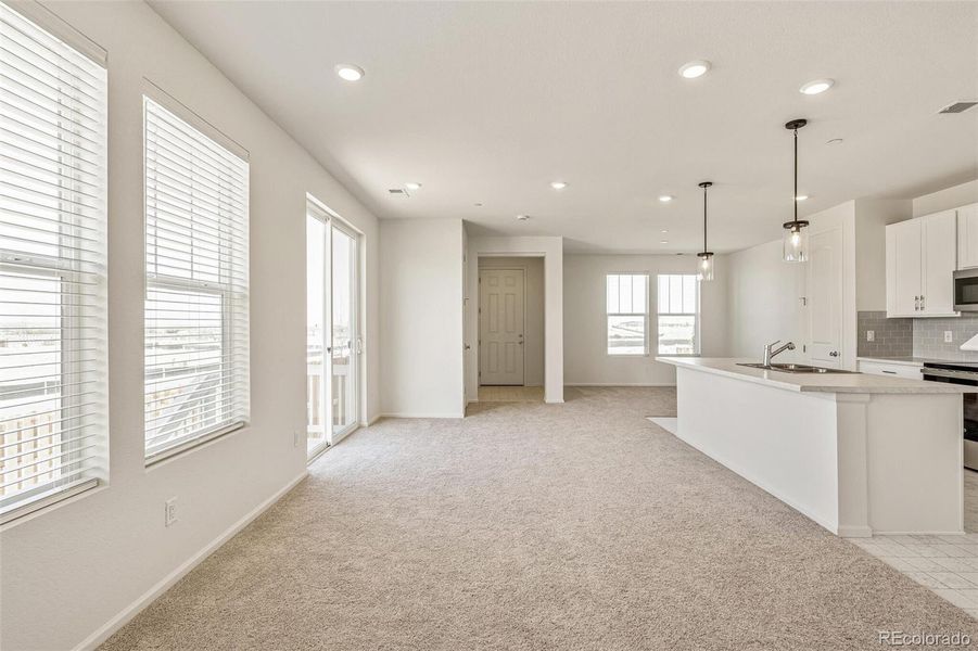 Spacious, unfurnished interior of a new home in Turnberry, Commerce City (Image 15). Spacious, unfurnished interior of a new home in Turnberry, Commerce City (Image 15).