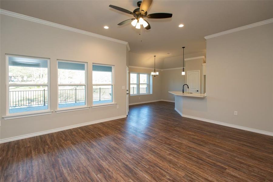 Spacious, unfurnished interior of a new home in , Mabank (Image 33).