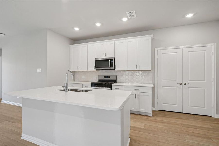 Photo is not of the actual home, but is an inspirational photo of builder’s model home and may depict options, furnishings, and/or decorator features that are not included.