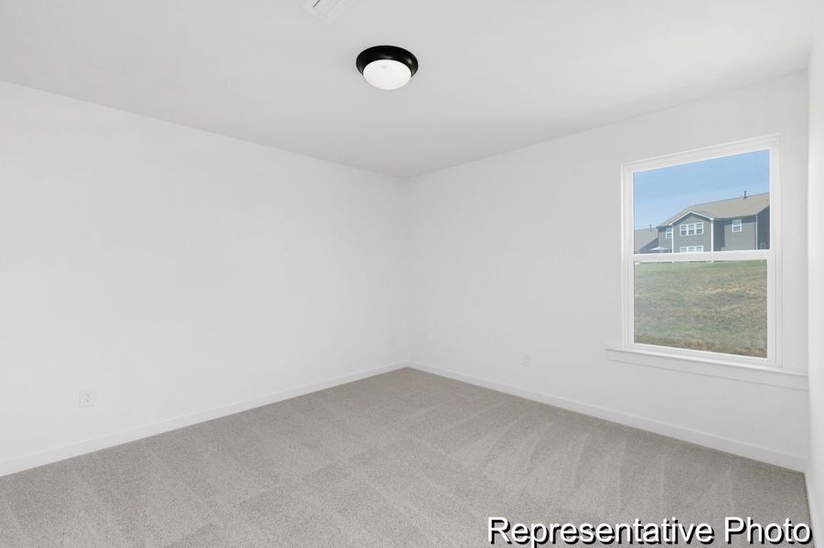 Spacious, unfurnished interior of a new home in Copper Ridge at Flowers Plantation, Clayton (Image 19).