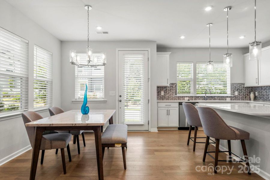 Furnished interior view inside a new home in , Mooresville (Image 25).