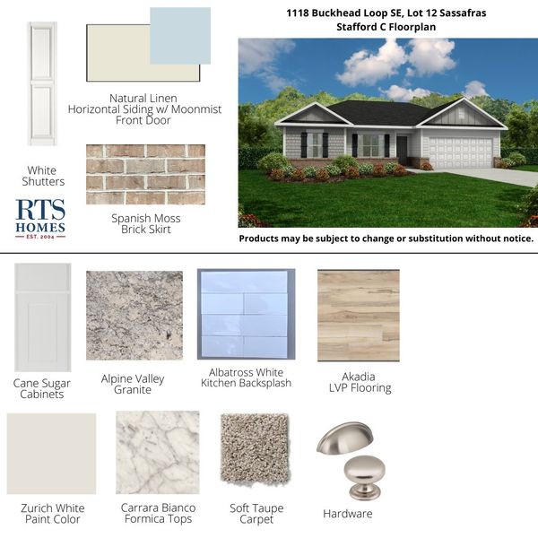 2D floor plan layout of this home in The Village at Sassafras, Allenhurst, GA (Image 4). 2D floor plan layout of this home in The Village at Sassafras, Allenhurst, GA (Image 4).