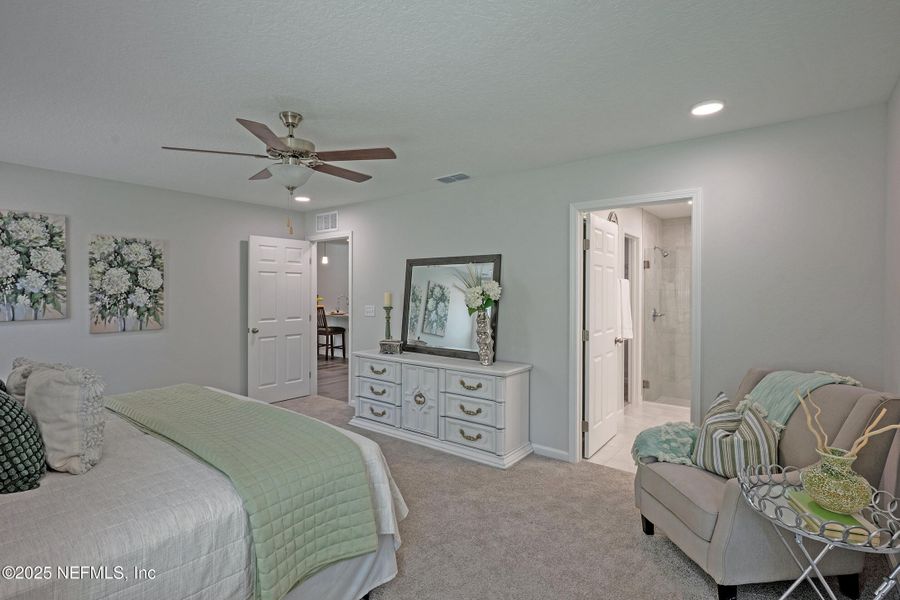 Furnished interior view inside a new home in , Jacksonville (Image 7).
