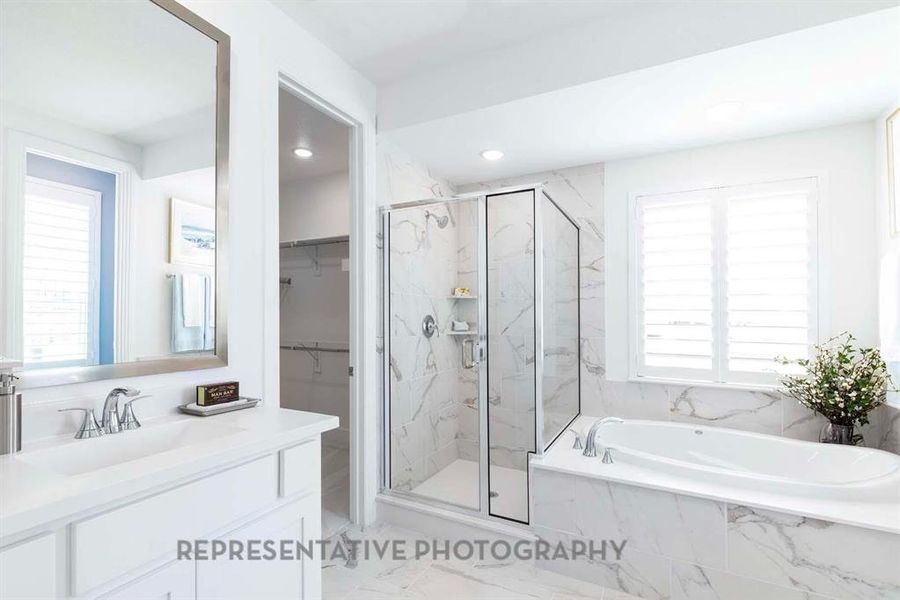 Furnished interior view inside a new home in Wellington: 40ft. lots, Haslet (Image 13). Furnished interior view inside a new home in Wellington: 40ft. lots, Haslet (Image 13).