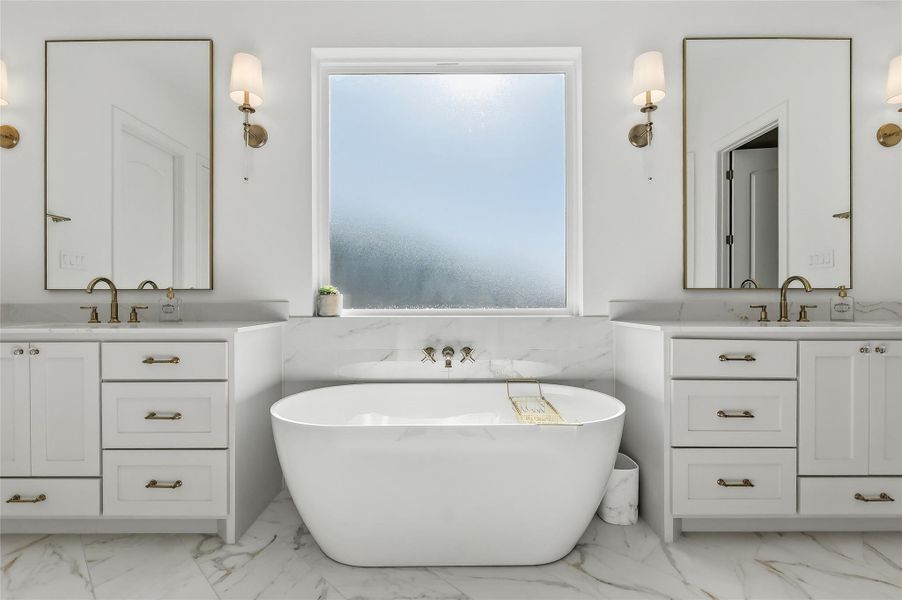 Furnished interior view inside a new home in , Bryan (Image 39).