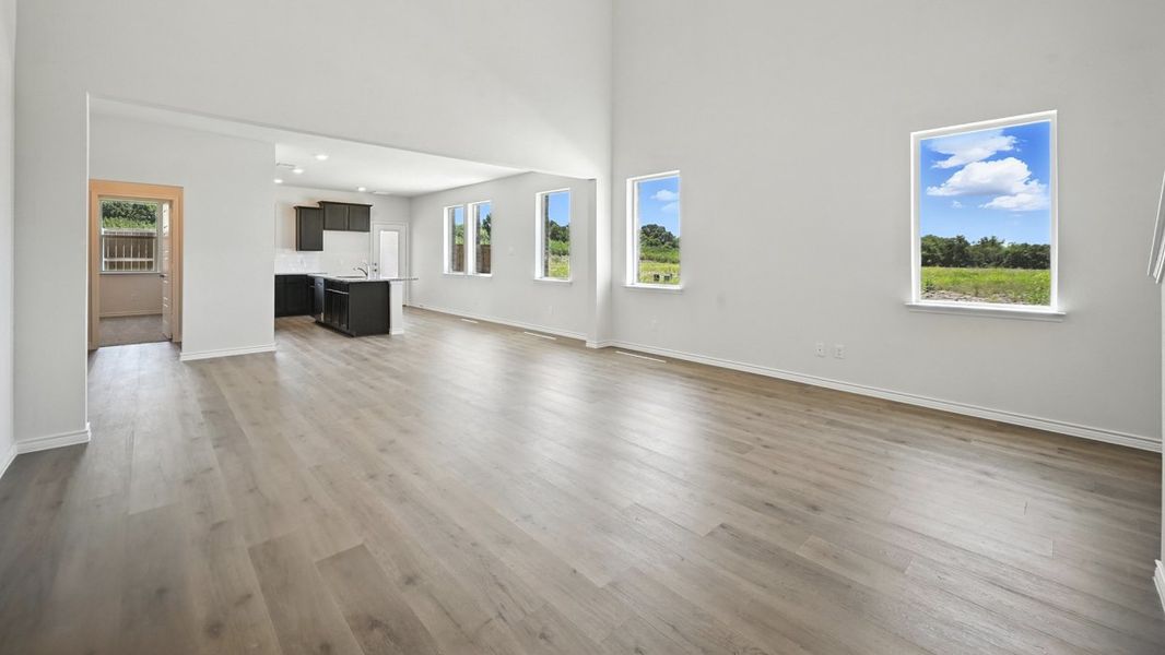 Representative unfurnished interior of a home built from the Stafford by D.R. Horton in Winchester Crossing, Princeton (Image 8). Representative unfurnished interior of a home built from the Stafford by D.R. Horton in Winchester Crossing, Princeton (Image 8).