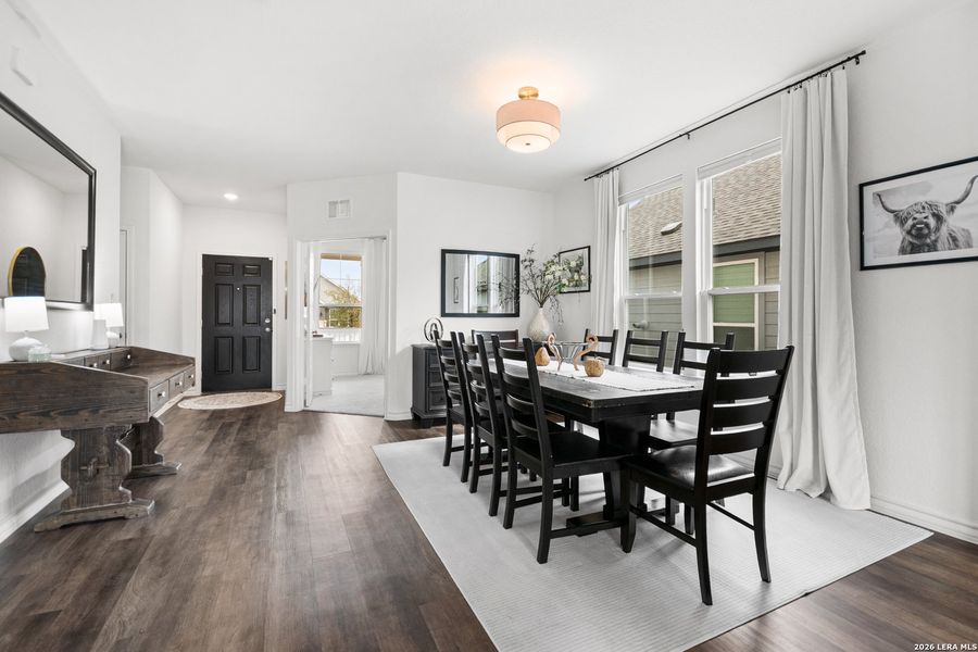 Furnished interior view inside a new home in Corley Farms, Boerne (Image 14).