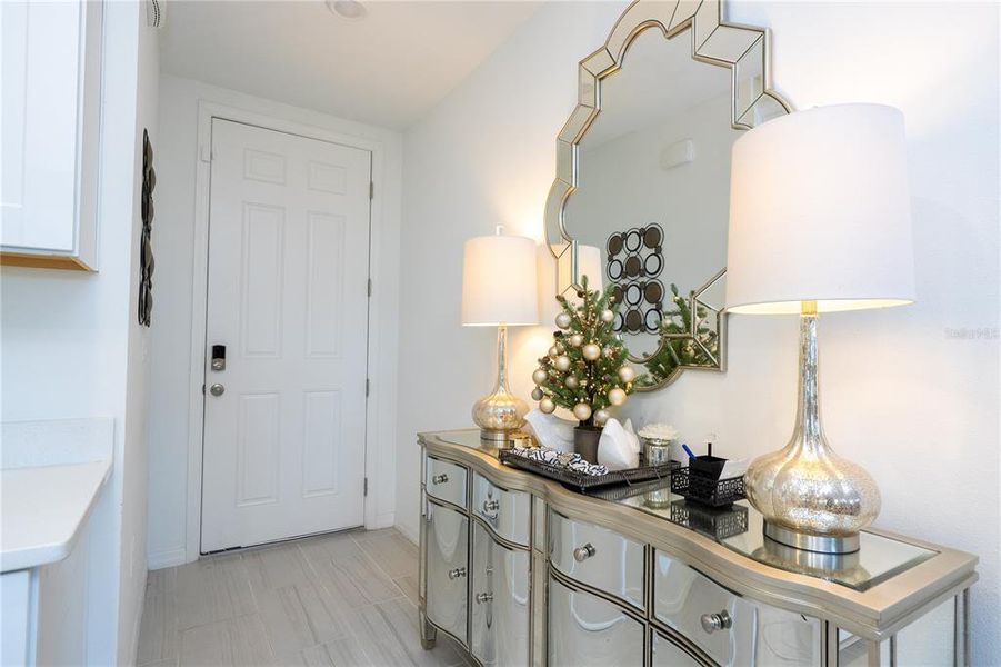 Furnished interior view inside a new home in , St. Cloud (Image 15). Furnished interior view inside a new home in , St. Cloud (Image 15).