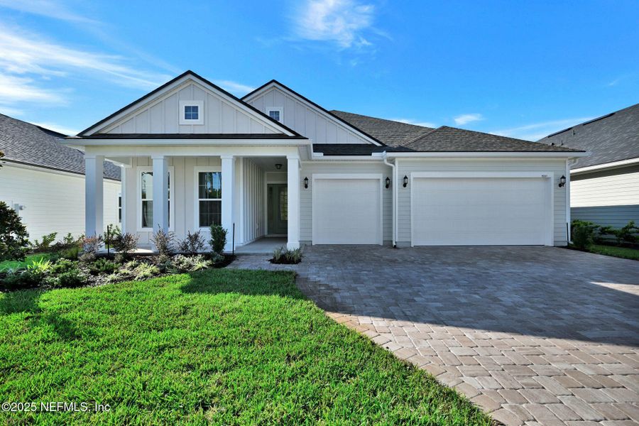 Exterior details and patio area of a home in Amelia National Country Club, Fernandina Beach (Image 19). Exterior details and patio area of a home in Amelia National Country Club, Fernandina Beach (Image 19).