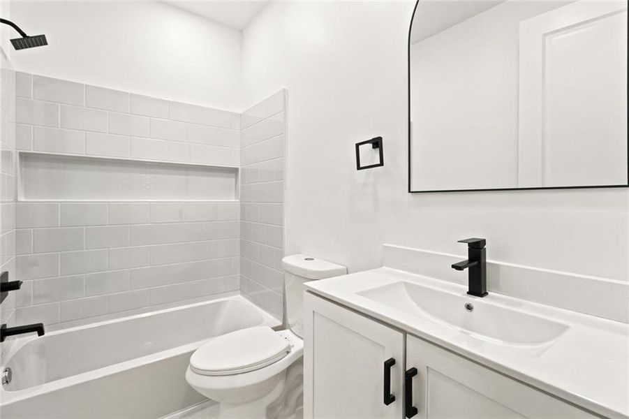 Furnished interior view inside a new home in , Griffin (Image 42).
