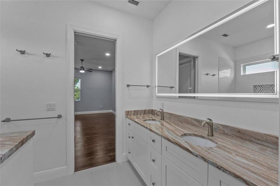 Furnished interior view inside a new home in , Tampa (Image 13).