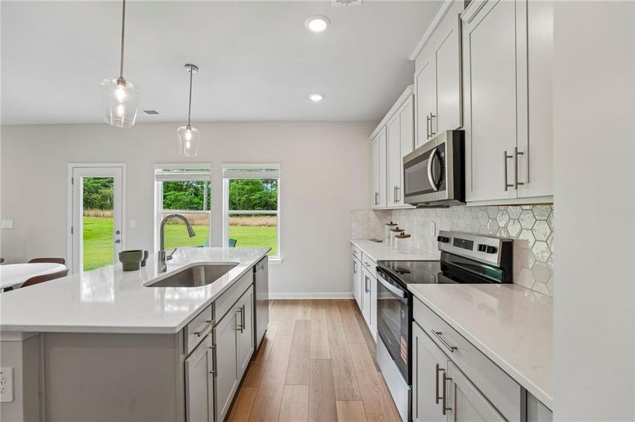 Furnished interior view inside a new home in Manning Mill, Adairsville (Image 12).