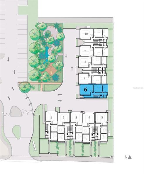 2D floor plan layout of this home in , Clearwater, FL (Image 3).