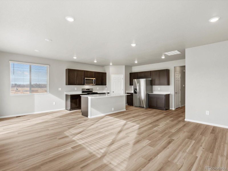 Furnished interior view inside a new home in Poudre Heights: The Lakes Collection, Windsor (Image 5).