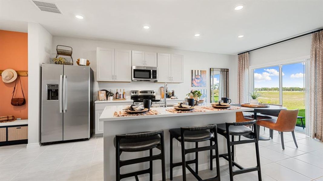 Furnished interior view inside a new home in Coasterra Community Group Page, Palmetto (Image 11).