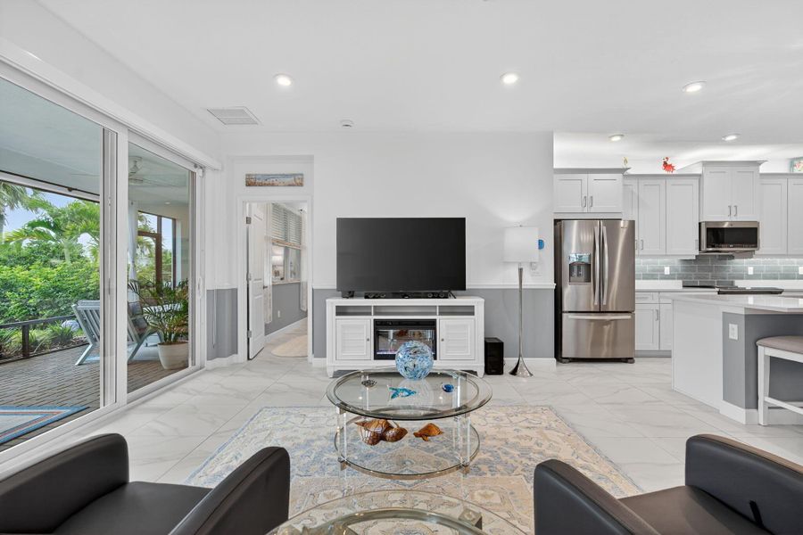 Furnished interior view inside a new home in , Port St. Lucie (Image 9).