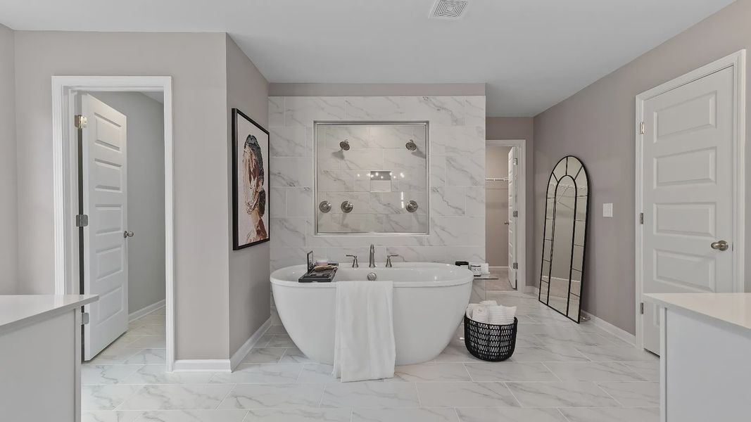 Furnished interior view inside a new home in Copperfield, Locust Grove (Image 31).