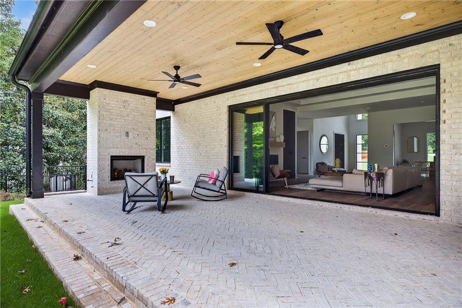 Front exterior of a new home in , Brookhaven, GA, highlighting curb appeal (Image 27). Front exterior of a new home in , Brookhaven, GA, highlighting curb appeal (Image 27).