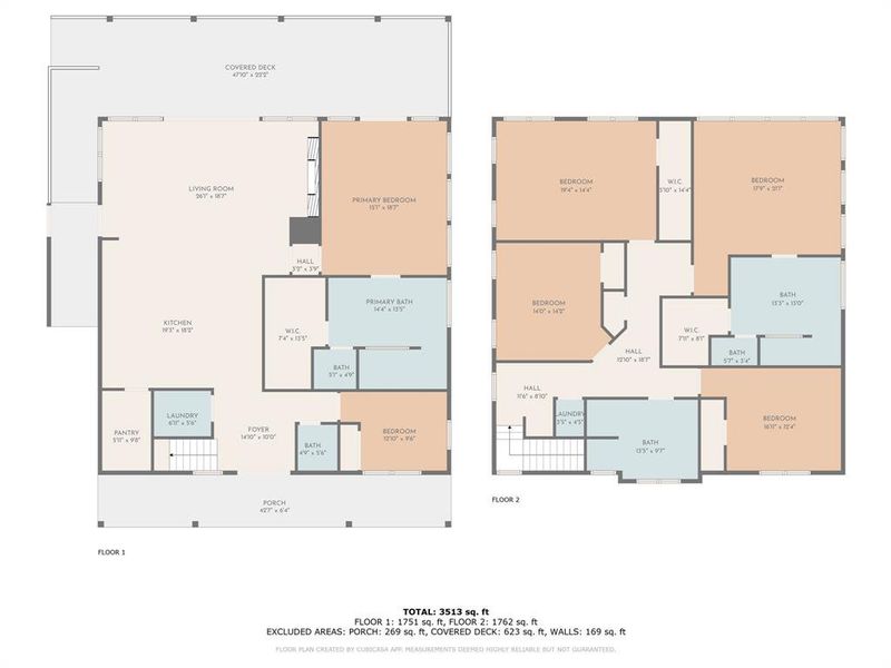2D floor plan layout of this home in , Chandler, TX (Image 3). 2D floor plan layout of this home in , Chandler, TX (Image 3).