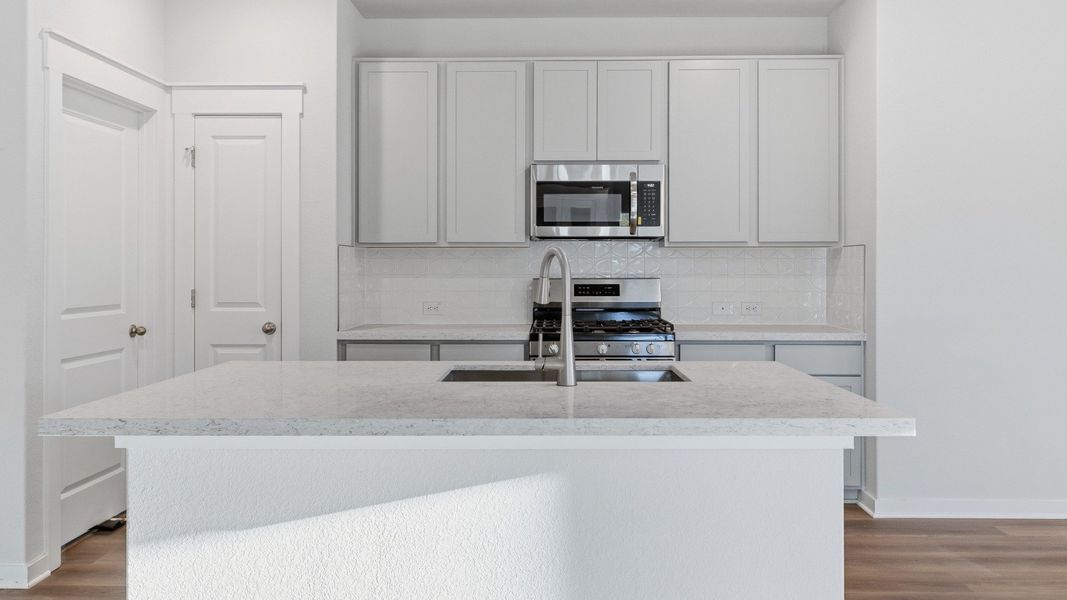 Furnished interior view inside a new home in Opal Ranch, Kyle (Image 12).