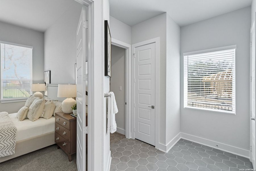 Furnished interior view inside a new home in Prominence, San Antonio (Image 5).