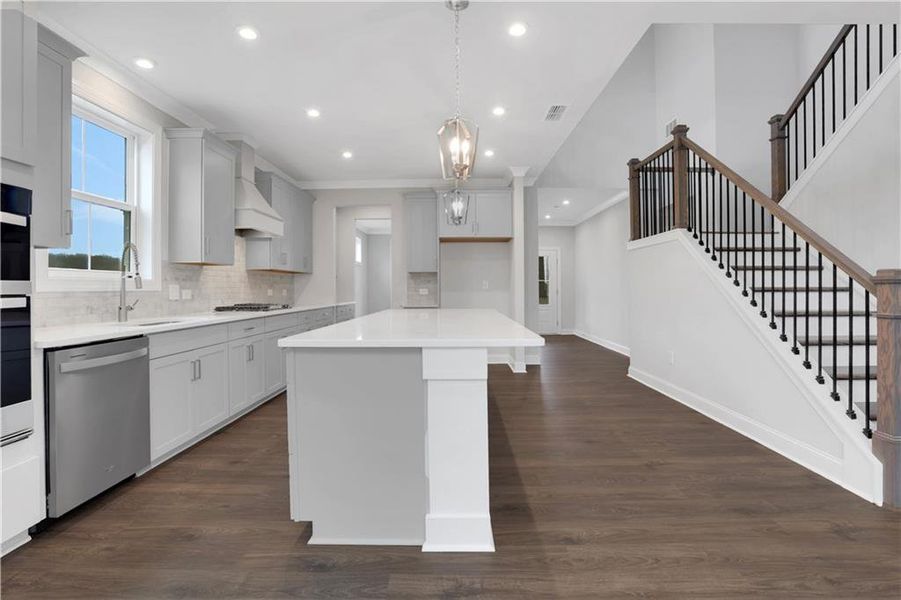 Furnished interior view inside a new home in Acacia, Cumming (Image 15).