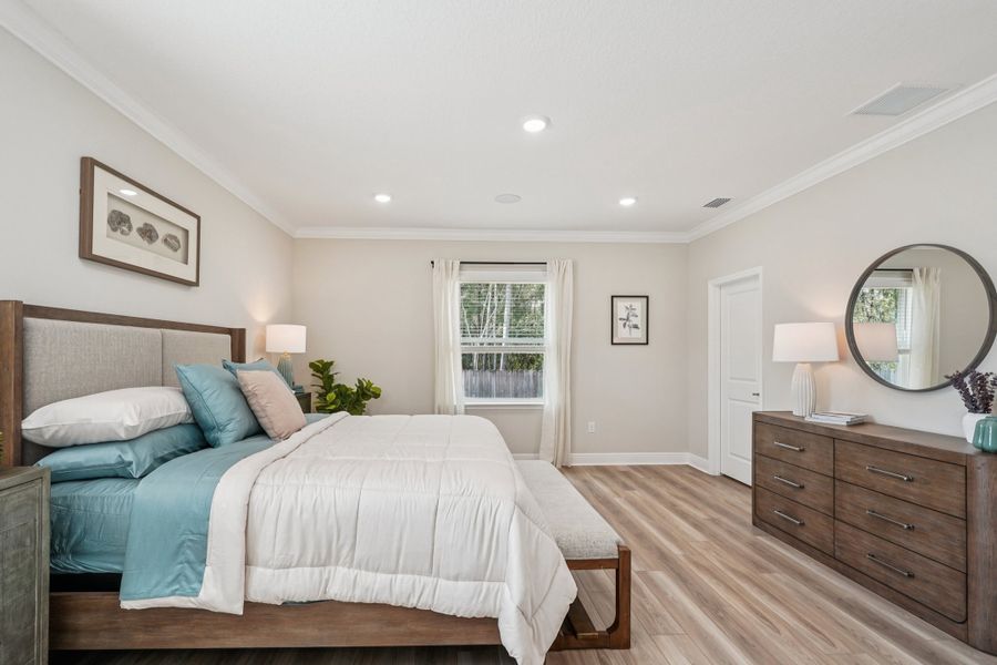 Furnished interior view inside a new home in Oakhaven Walk, Gainesville (Image 30).