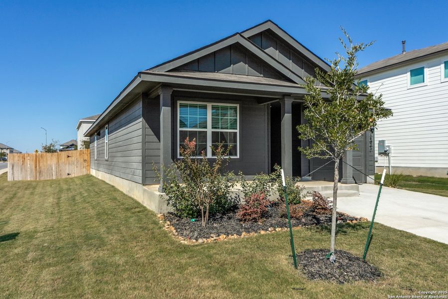Exterior details and patio area of a home in , San Antonio (Image 21). Exterior details and patio area of a home in , San Antonio (Image 21).