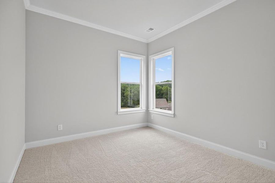 Spacious, unfurnished interior of a new home in Traditions Of Braselton, Jefferson (Image 50). Spacious, unfurnished interior of a new home in Traditions Of Braselton, Jefferson (Image 50).