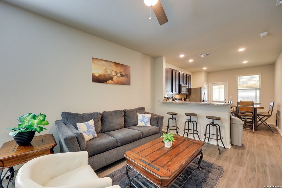 Furnished interior view inside a new home in Melissa Ranch, San Antonio (Image 31).