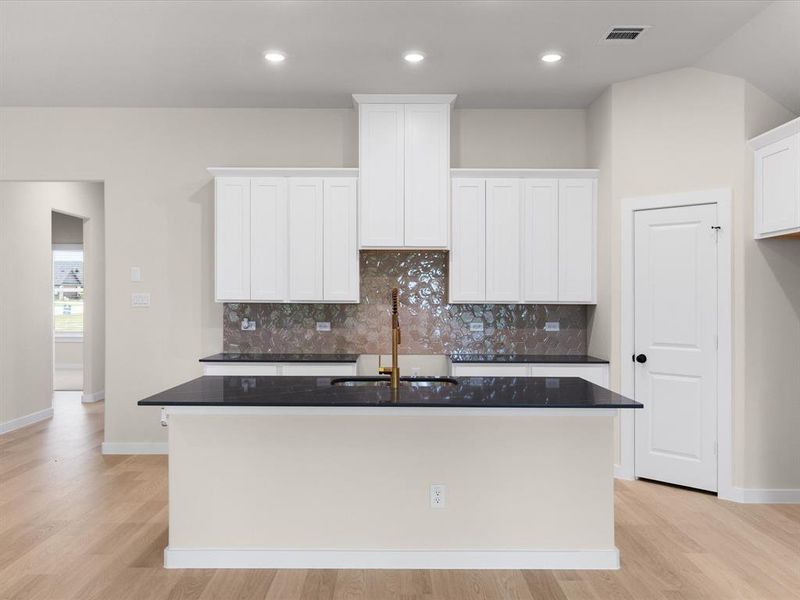 Furnished interior view inside a new home in Hadley Farms, Godley (Image 10). Furnished interior view inside a new home in Hadley Farms, Godley (Image 10).