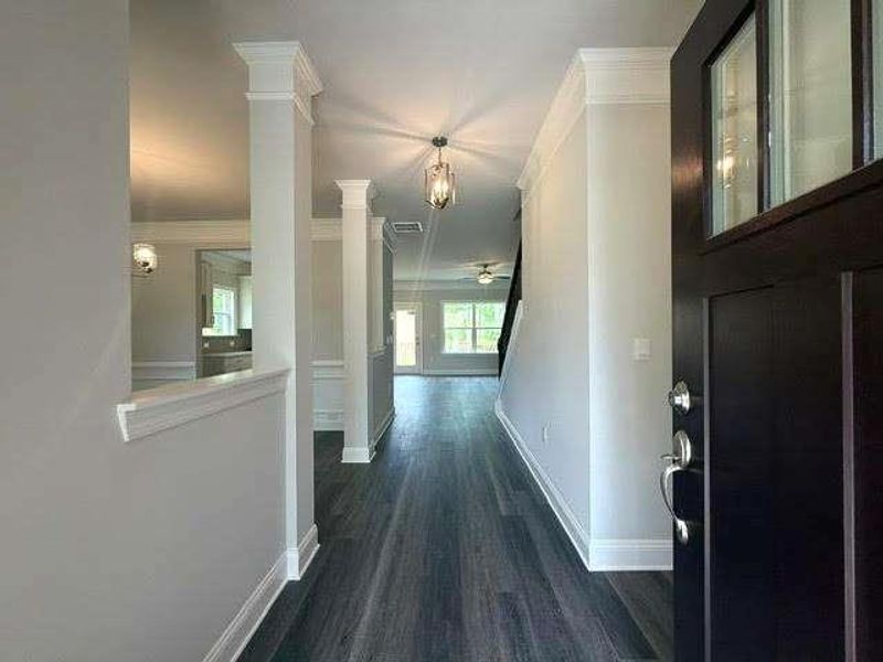 Spacious, unfurnished interior of a new home in Tuscany Hills, Douglasville (Image 14).