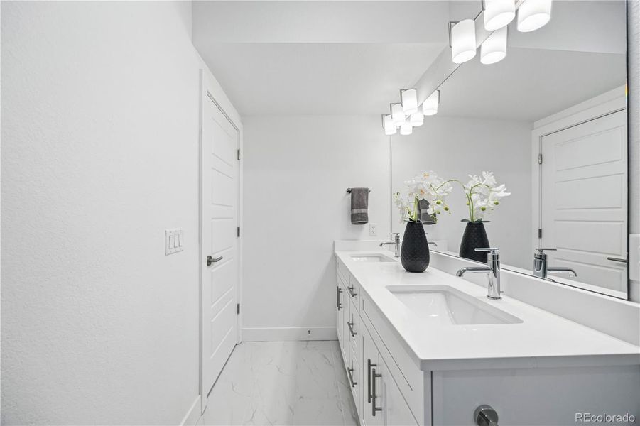 Furnished interior view inside a new home in , Denver (Image 6). Furnished interior view inside a new home in , Denver (Image 6).