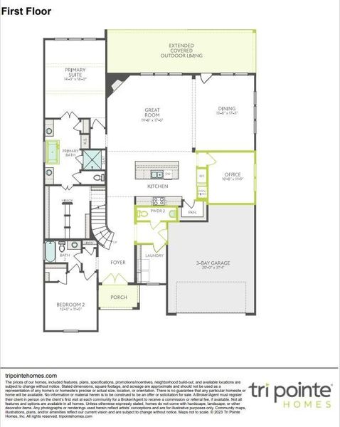 2D floor plan layout of this home in Woodson’s Reserve, Spring, TX (Image 3). 2D floor plan layout of this home in Woodson’s Reserve, Spring, TX (Image 3).