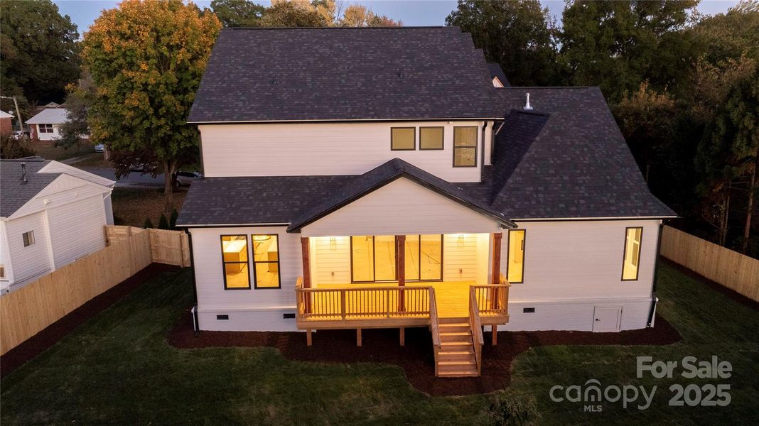 Exterior details and patio area of a home in , Charlotte (Image 31). Exterior details and patio area of a home in , Charlotte (Image 31).