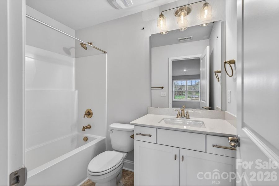 Furnished interior view inside a new home in Crystal Village, Albemarle (Image 4).