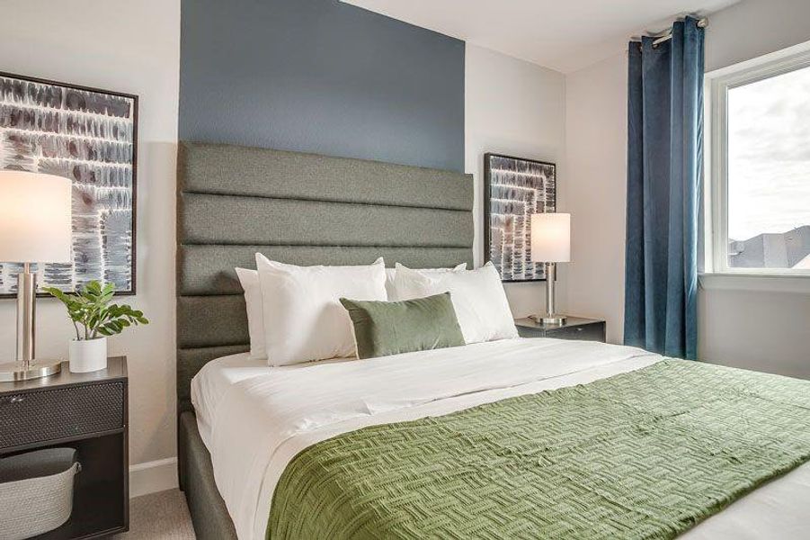 Furnished interior view inside a new home in Creekside, Royse City (Image 12). Furnished interior view inside a new home in Creekside, Royse City (Image 12).